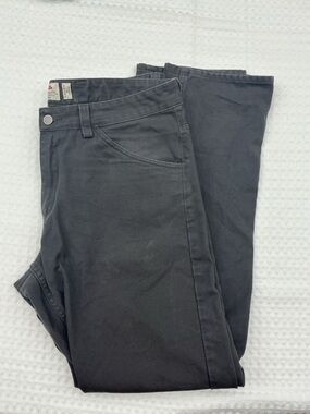 Fjallraven Men's Slim Straight Jeans in Black waist 33 or 34 length long